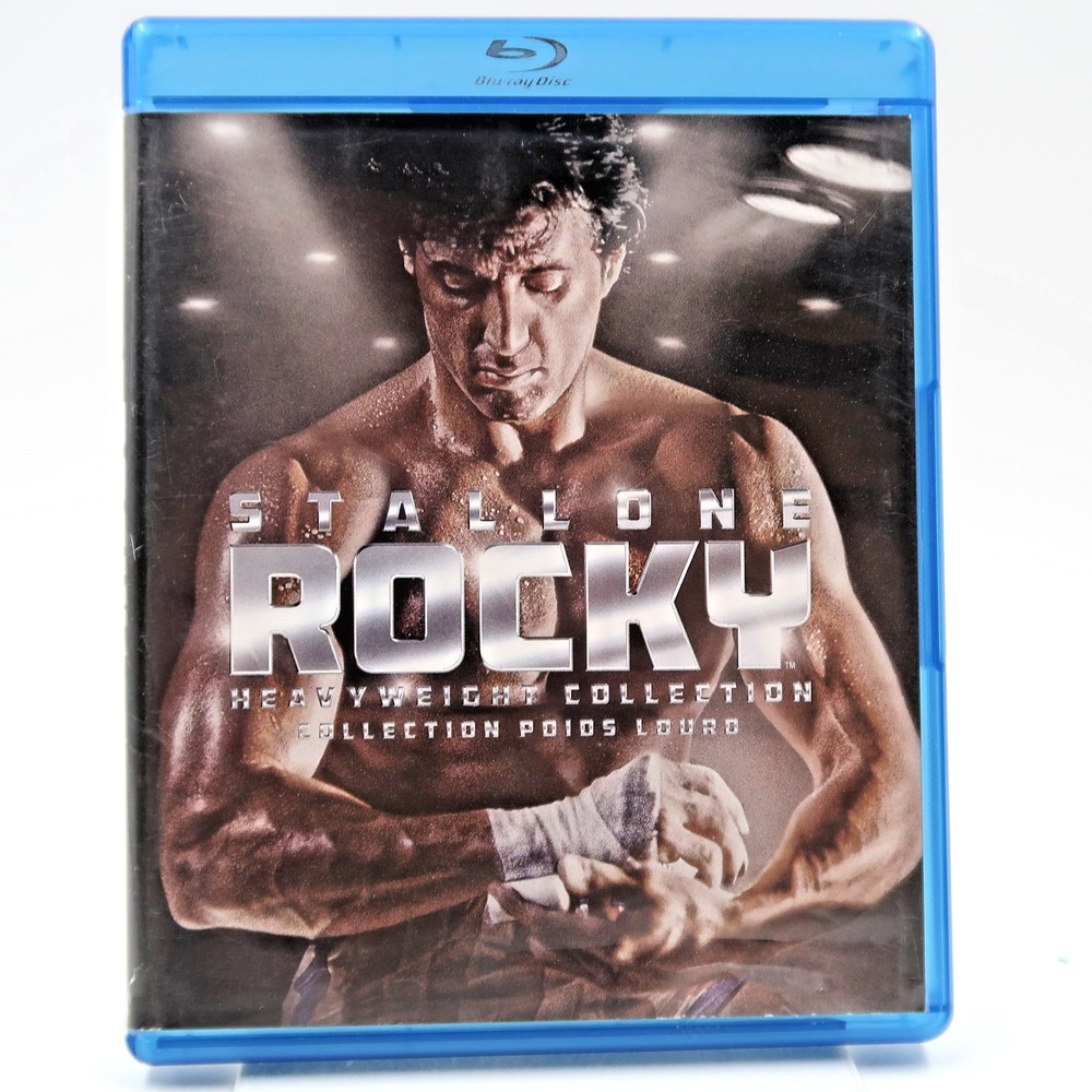 Rocky Heavyweight Collection Blu-ray 2013 Sylvester Stallone 6-Disc Movie Set